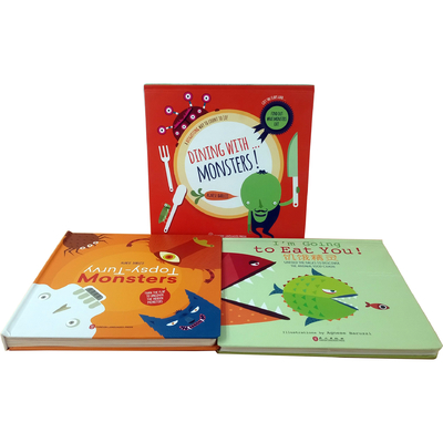 Monster Series หนังสือภาพสำหรับเด็กภาษาอังกฤษ Board Books For Kids