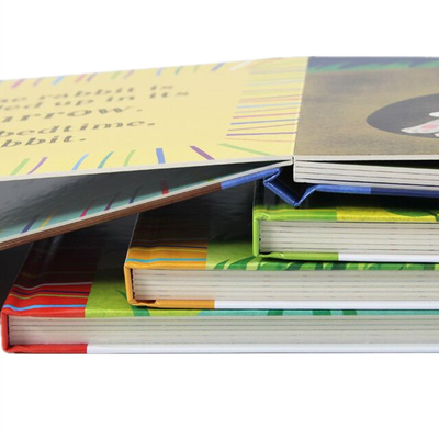 การพิมพ์หนังสือเด็กภาษาอังกฤษการพิมพ์หนังสือกระดาษแข็ง 6.5” X6.5” 7” X7” 8” X8”