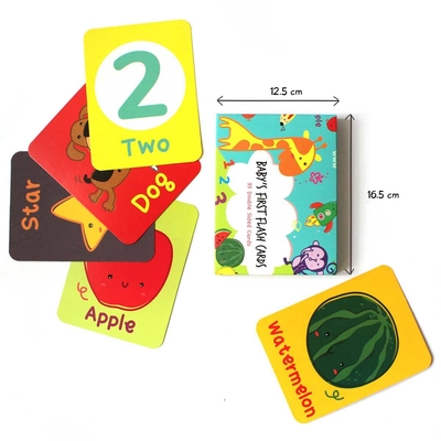 CCNB Kraft Paper Flash Card เพื่อการศึกษากิจกรรม Flashcards สำหรับเด็กอายุ 8 ปี
