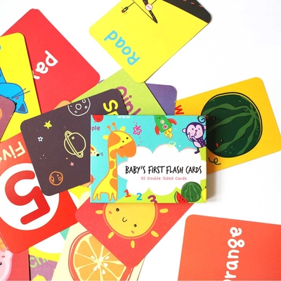 CCNB Kraft Paper Flash Card เพื่อการศึกษากิจกรรม Flashcards สำหรับเด็กอายุ 8 ปี