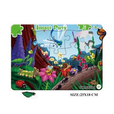 CMYK Color Custom Jigsaw Puzzles Paper Board จิ๊กซอว์สำหรับผู้ใหญ่