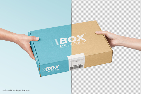 พิมพ์ซิลค์สกรีน กล่องใส่รองเท้า Mailing Shoe Box การพิมพ์แบบกำหนดเอง Express Gift Box