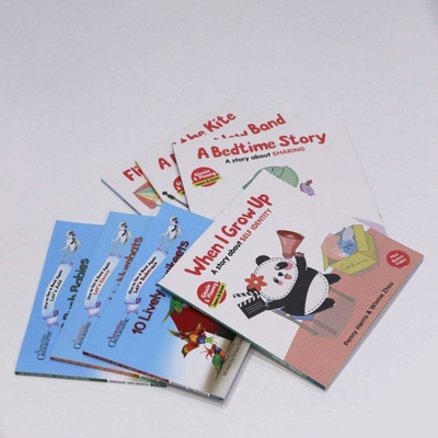 ISO9001 Gigo Kids Book Printing หนังสือนิทานภาษาอังกฤษสำหรับเด็กปกแข็ง