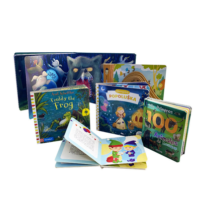หนังสือออฟเซ็ตปกแข็งแบบกำหนดเองการพิมพ์หนังสือเด็กสำหรับเด็กอายุ 2 ปี