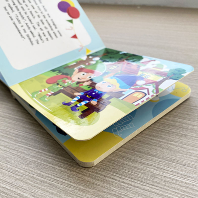 FSC Pantone Color Kids Book Printing การพิมพ์หนังสือกระดาษหนาสำหรับเด็ก