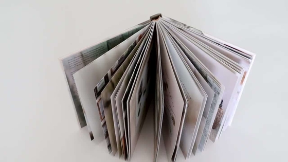 A3 A4 A5 นิตยสารปกแข็งจำนวนมาก การพิมพ์หนังสือภาพศิลปะ
