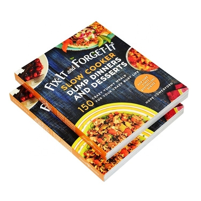 CMYK Color Recipe Cook Book ปกอ่อน เข้าเล่ม พิมพ์หนังสือกระดาษเคลือบ