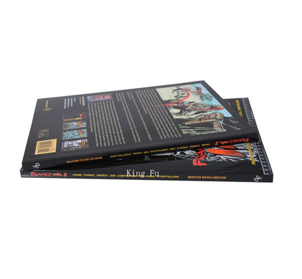 FSC สมุดภาพปกอ่อนแบบกำหนดเองการพิมพ์หนังสือการ์ตูน OEM ODM