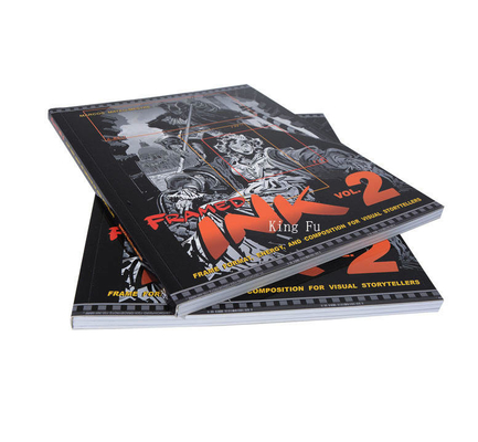 FSC สมุดภาพปกอ่อนแบบกำหนดเองการพิมพ์หนังสือการ์ตูน OEM ODM