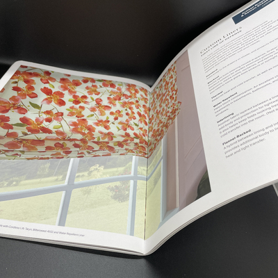 การพิมพ์หนังสือปกอ่อนสี CMYK อัลบั้มปกอ่อนการพิมพ์สมุดภาพ