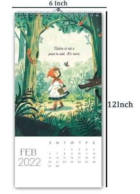 ปฏิทินตั้งโต๊ะรายเดือนสำหรับเด็ก 12 เดือนปฏิทินตั้งโต๊ะ