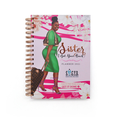 Hot Stamping Spiral Notebook การพิมพ์หนังสือวารสารแบบกำหนดเอง