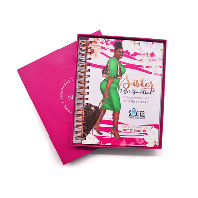 Hot Stamping Spiral Notebook การพิมพ์หนังสือวารสารแบบกำหนดเอง