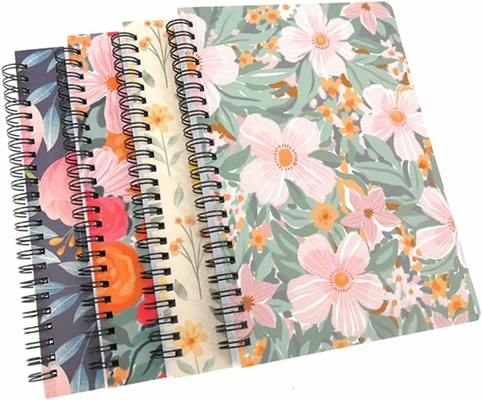 5.5&quot;X8.5'' 6&quot;X9&quot; 8.5&quot;X11&quot; สมุดบันทึกแบบเกลียว