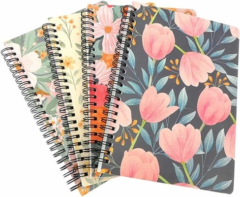 5.5&quot;X8.5'' 6&quot;X9&quot; 8.5&quot;X11&quot; สมุดบันทึกแบบเกลียว