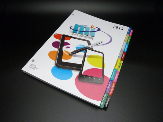การพิมพ์โบรชัวร์แคตตาล็อก OEM ODM การพิมพ์หนังสือปกอ่อน