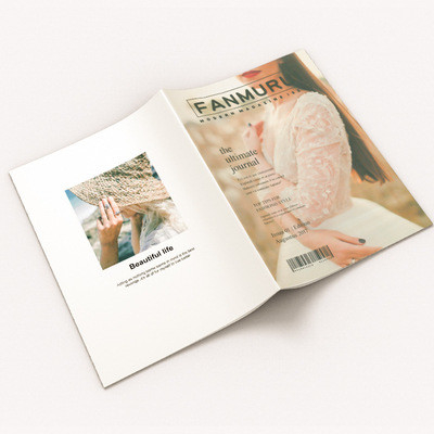 A3 A4 A5 A6 การพิมพ์นิตยสารแคตตาล็อก การพิมพ์หนังสือนิตยสารปกอ่อนแบบกำหนดเอง