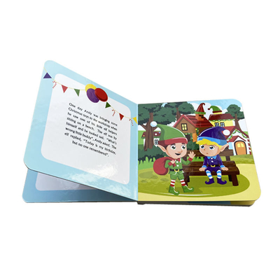 7” X10” Children Board Book Printing Pantone Color Picture Board Books