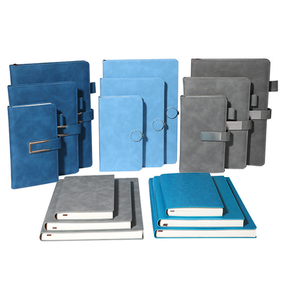 PU Leather Cover Spiral Notebook Printing การพิมพ์ปฏิทินส่วนบุคคล