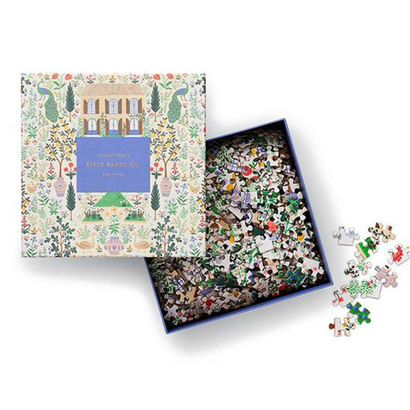 เกมในร่มกลางแจ้งของเล่นเกม Chipboard Puzzle จิ๊กซอว์ 1,000 ชิ้นสำหรับผู้ใหญ่