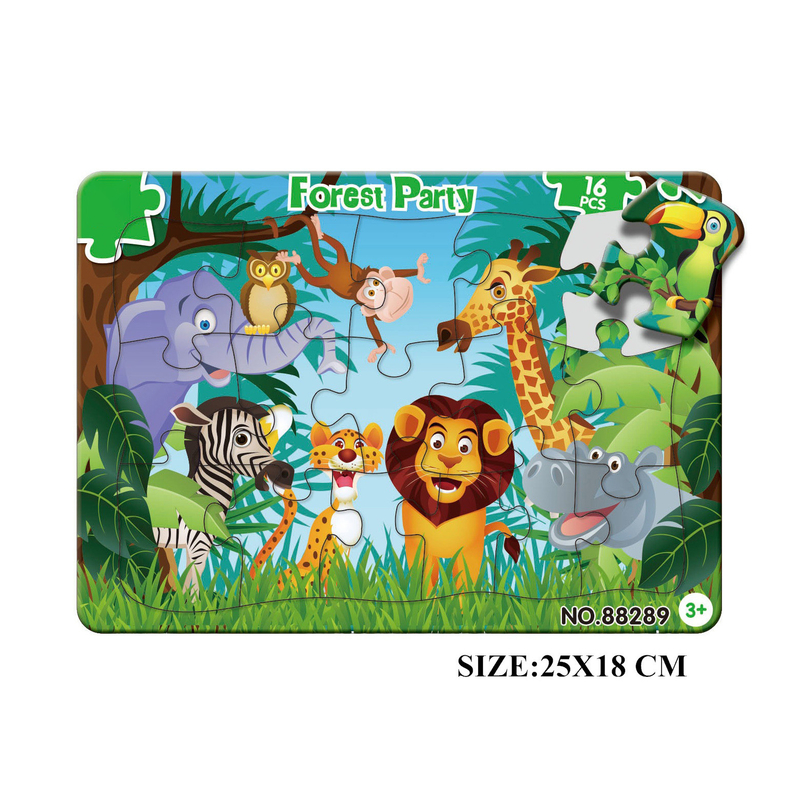 CMYK Color Custom Jigsaw Puzzles Paper Board จิ๊กซอว์สำหรับผู้ใหญ่