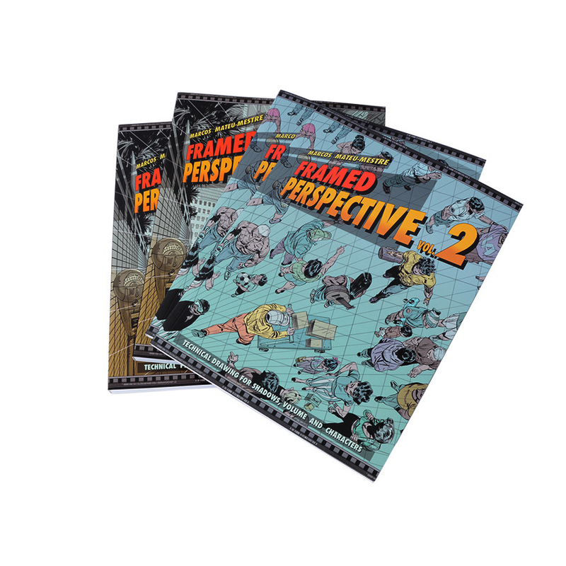 การพิมพ์หนังสือปกอ่อน ISO9001 การพิมพ์หนังสือการ์ตูนแบบกำหนดเองแบบเต็มสี