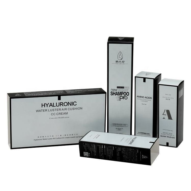 PMS Color Personalized Skin Care Box บรรจุภัณฑ์กล่องพับเครื่องสำอาง