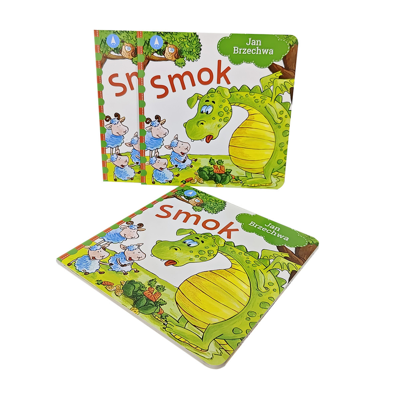 เด็ก A5 เด็ก Board Book Printing Hardcover บริการสีเต็ม